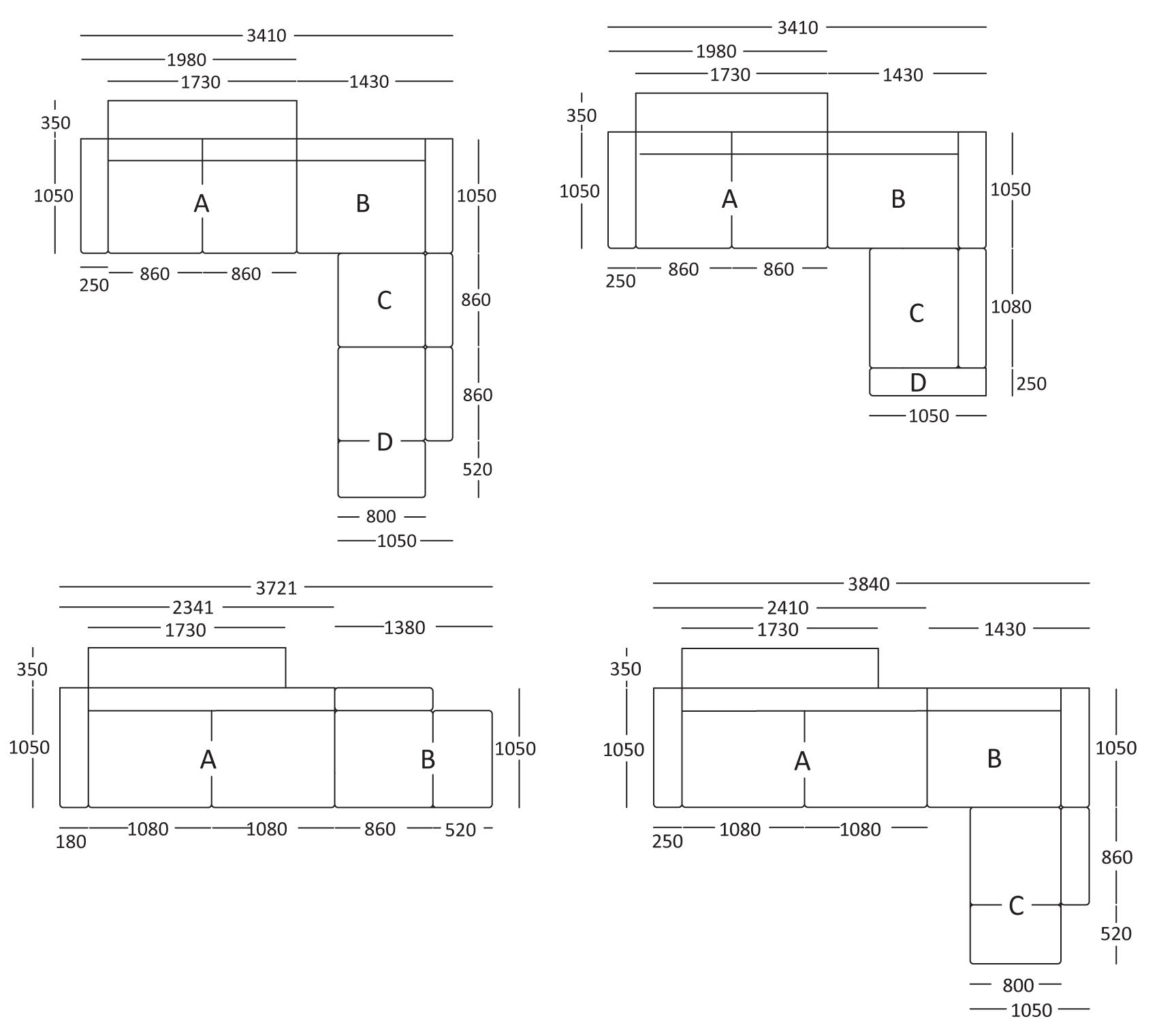 Opklapbed Tango Afmetingen 6